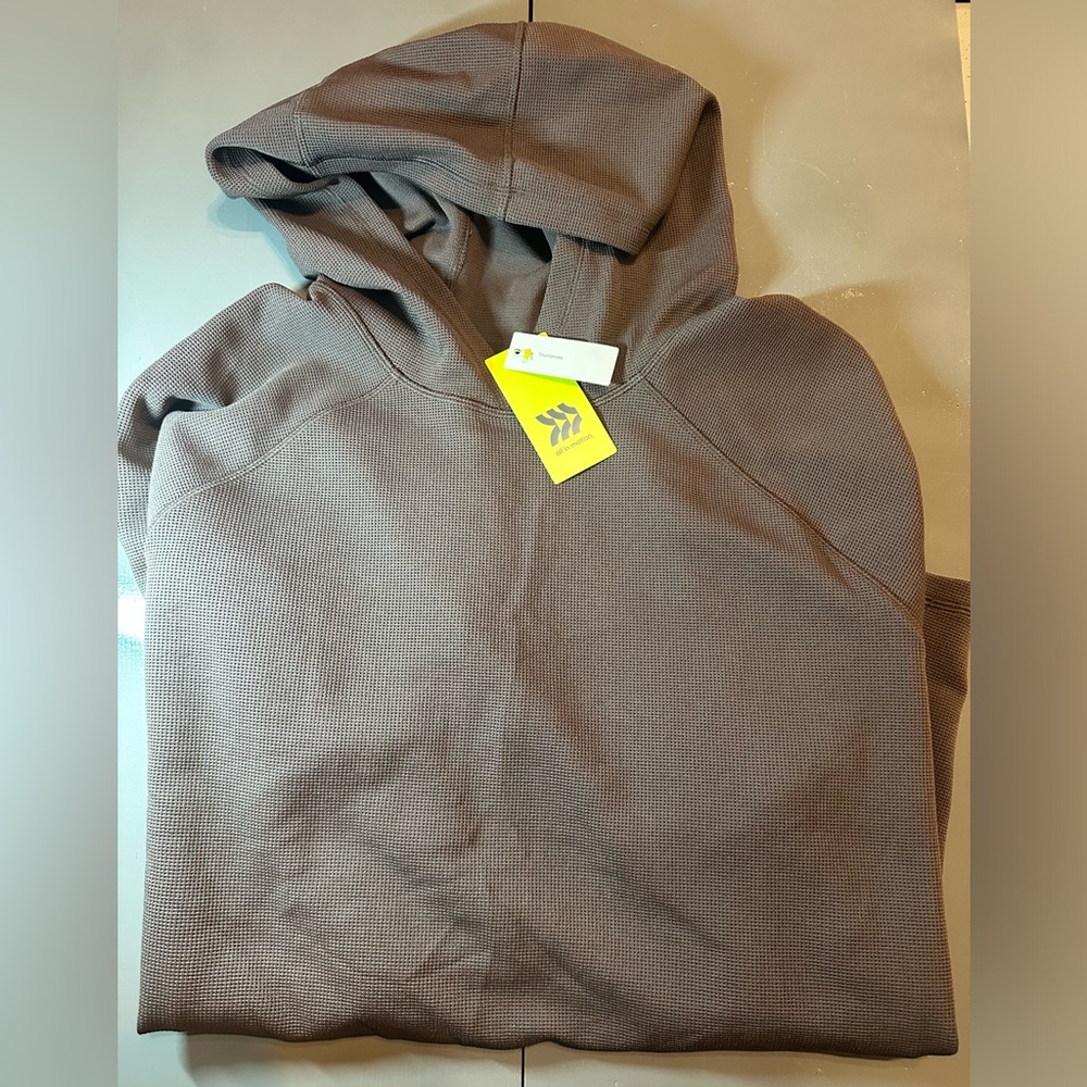 Brown hoodie